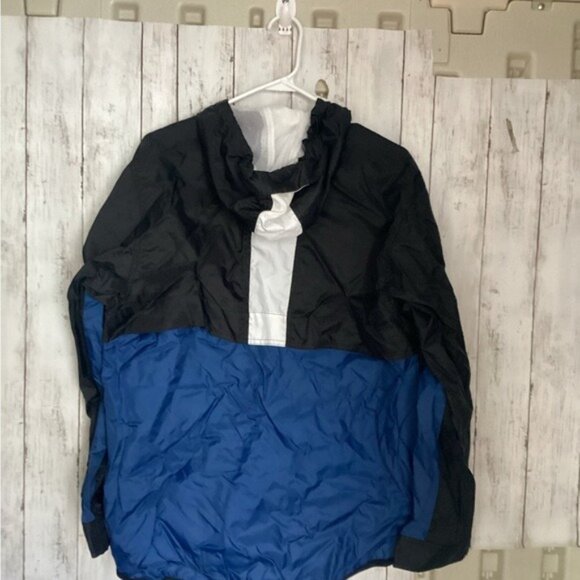 cowgirl argyle boho cozy grandpa dad Nike anorak half zip Jacket size small - Picture 2 of 6